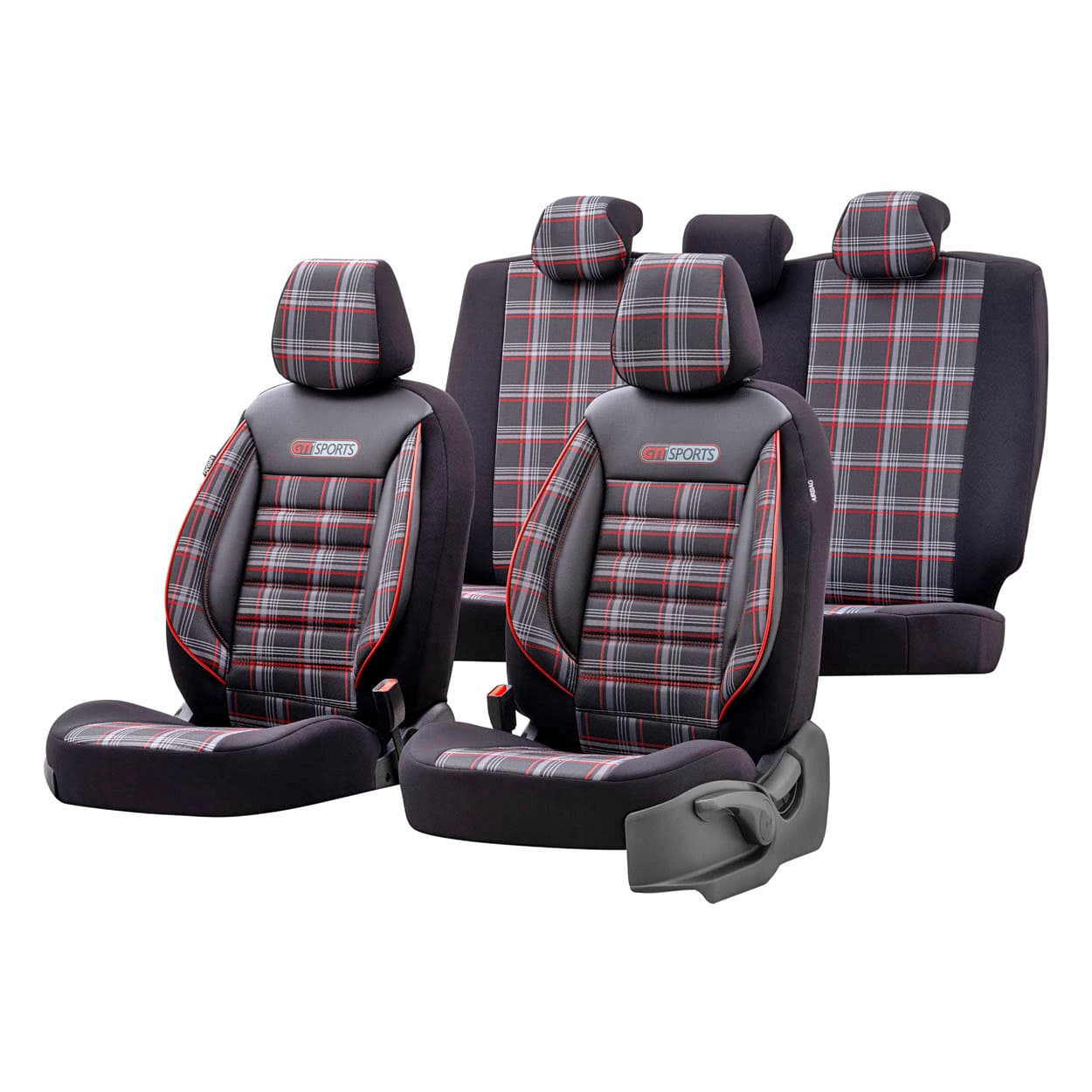 Set huse scaun auto OTOM PREMIUM Universale GTI SPORT 801 — imagine 1