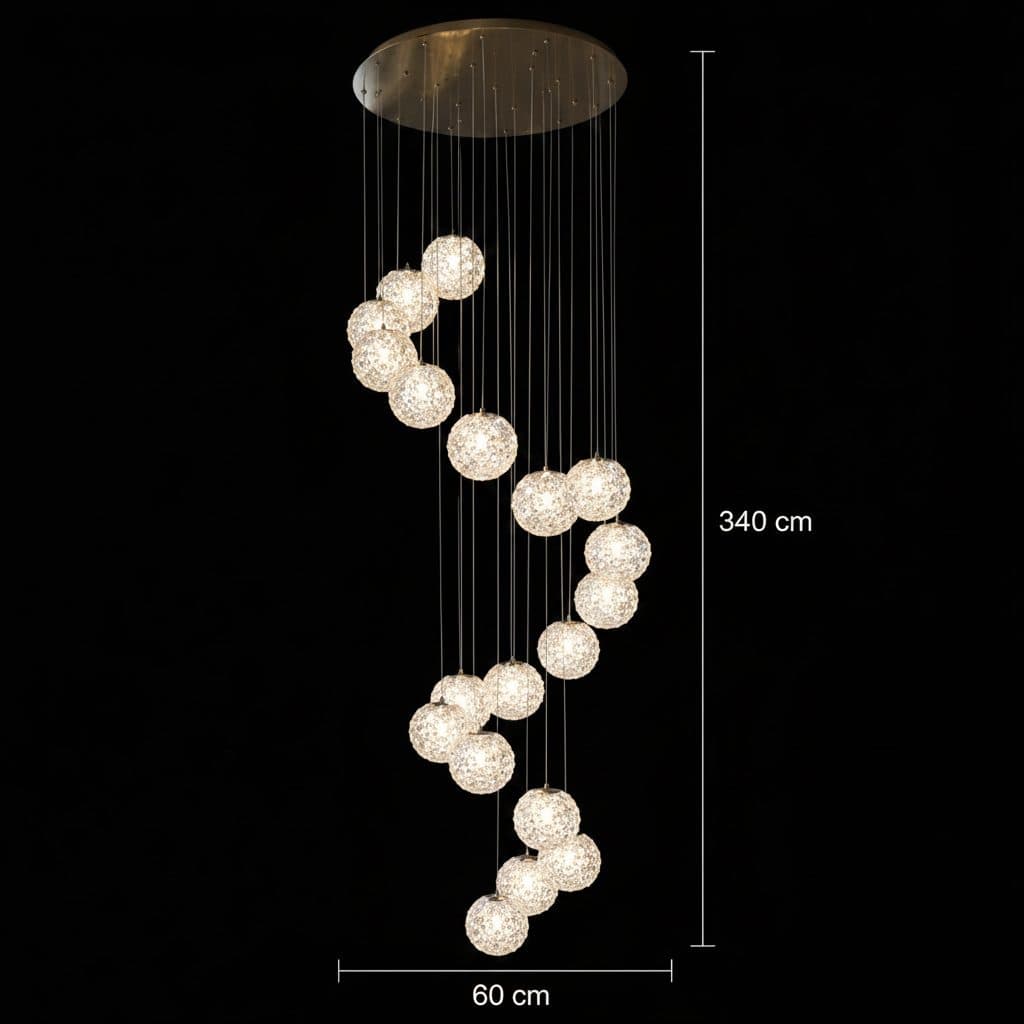 Candelabru Flippy LED Cristal MILLE — imagine 11