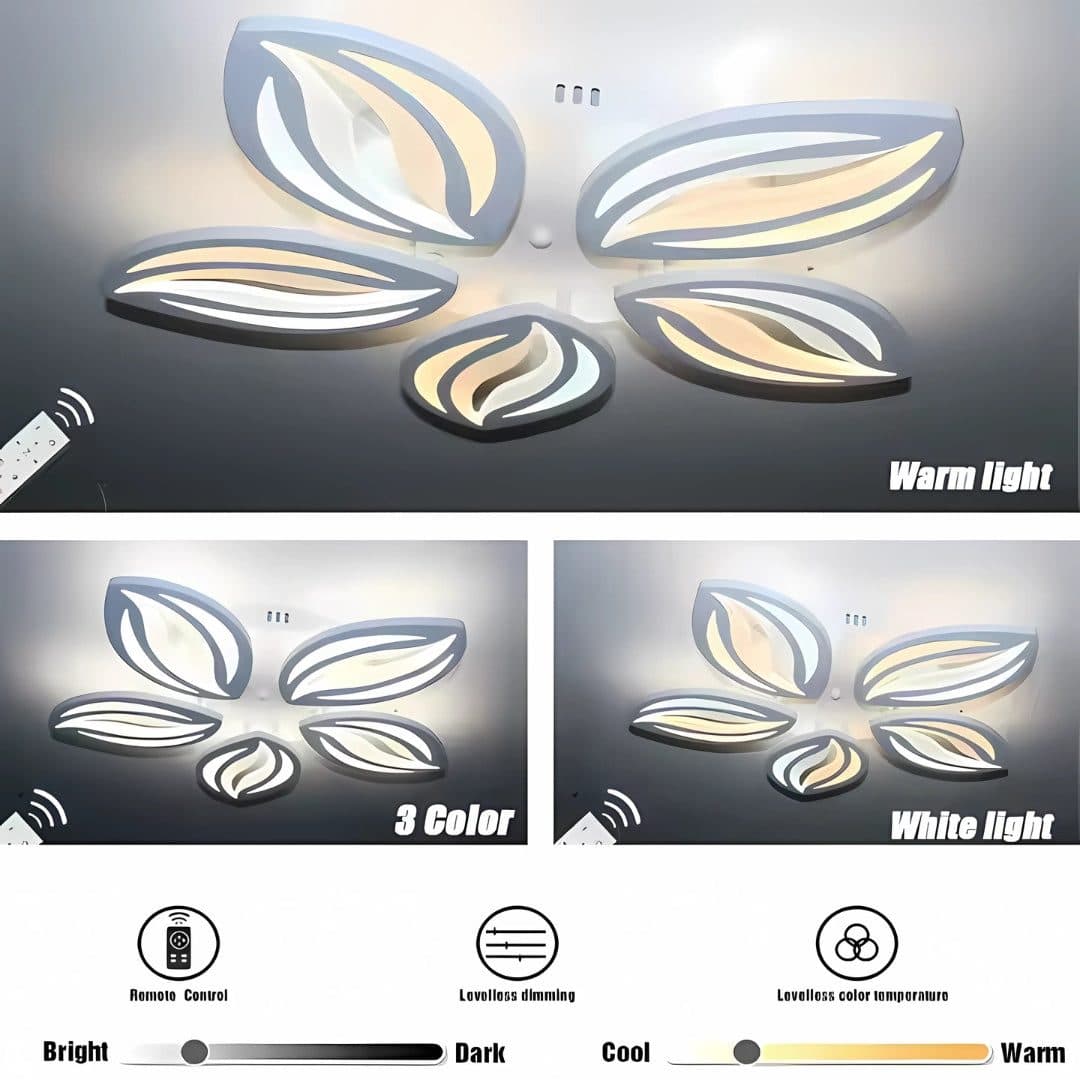 Lustra LED cu telecomanda Flippy ORCHID 66W — imagine 8