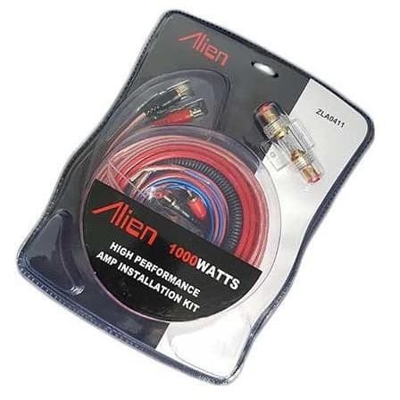 Kit cabluri amplificator ALIEN Basic 1000W MAX AVX-MR0411 — imagine 1