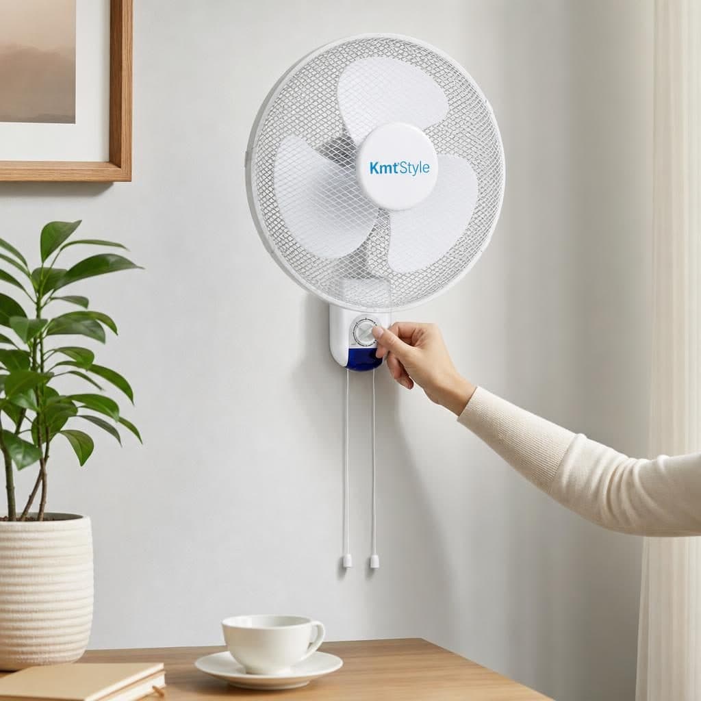 Ventilator de perete Flippy, 45W, Alb — imagine 6