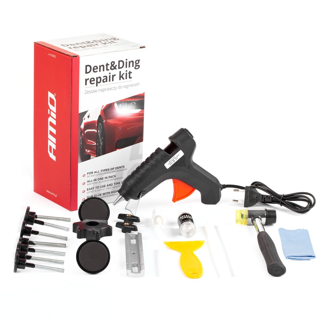 Kit reparatie lovituri caroserie AMIO — imagine 1