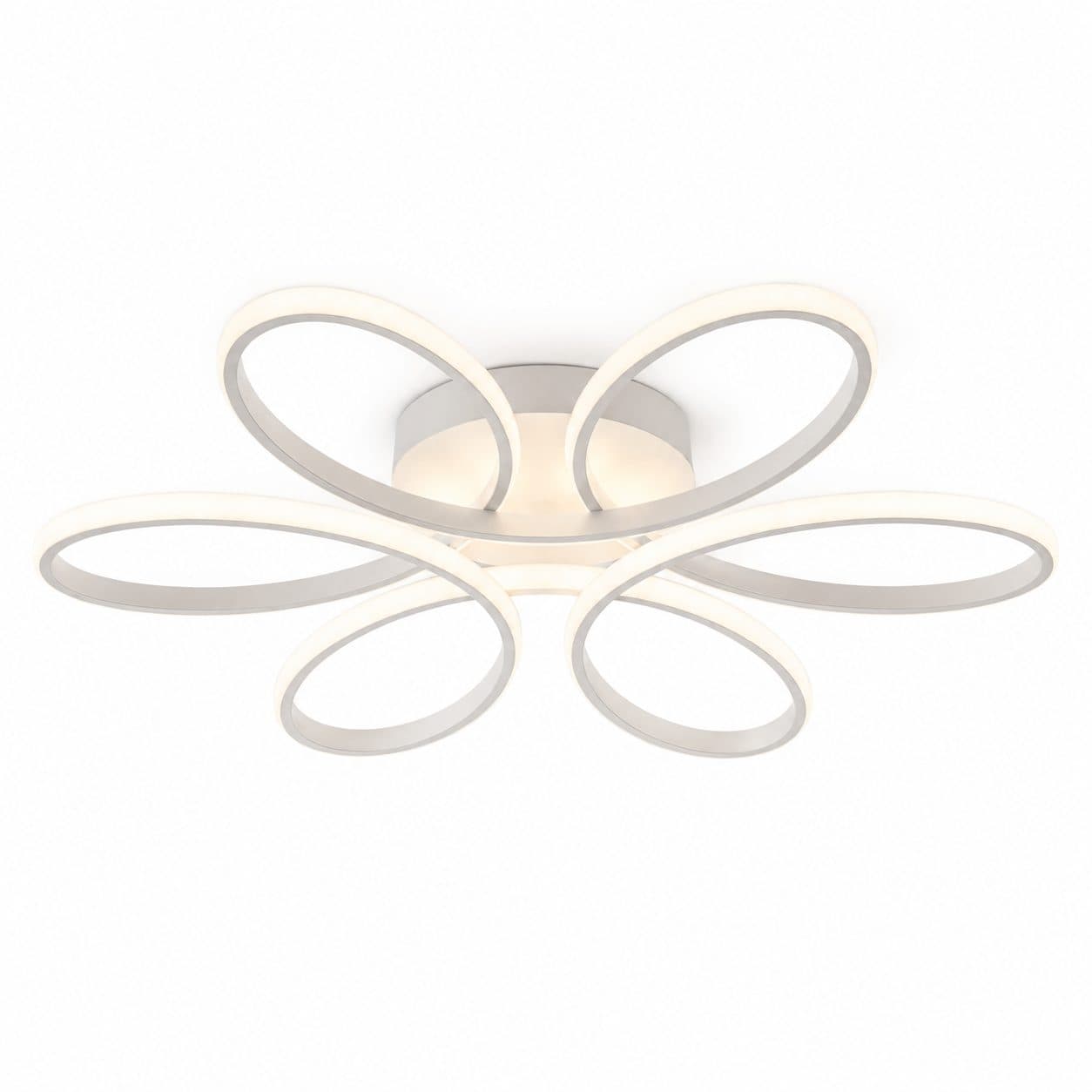 Plafoniera LED Flippy Design Floral 63W Alb — imagine 6