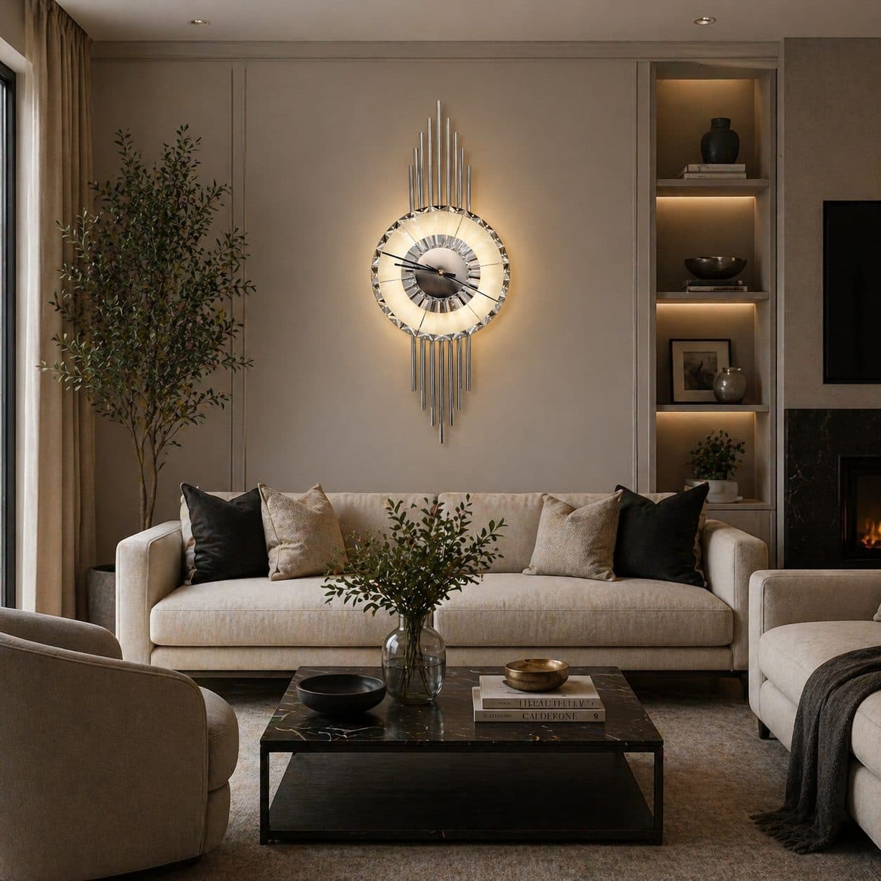 Aplica LED Decorativa Flippy HARMONY 65x25cm Crom — imagine 7